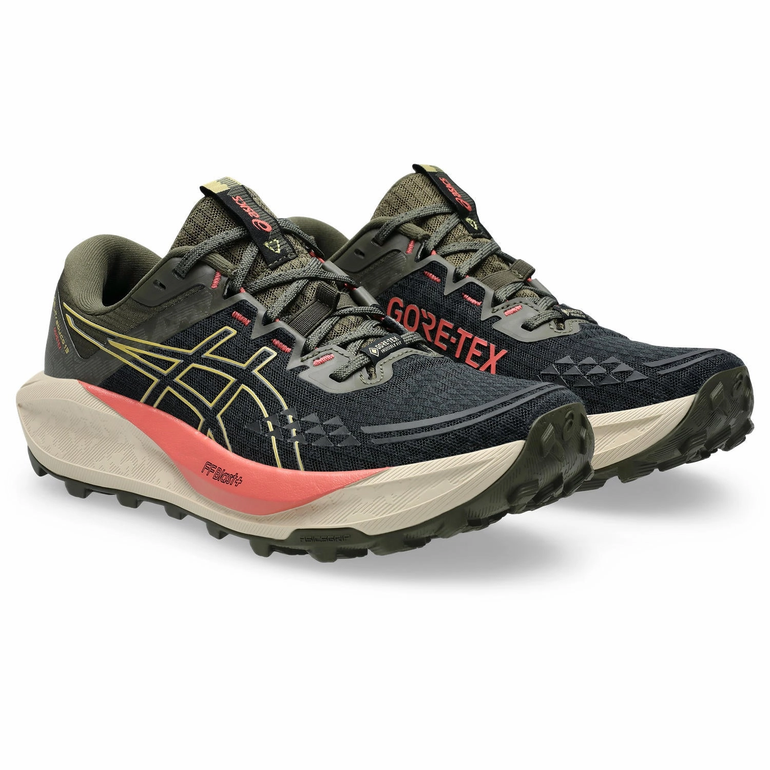 ASICS Gel-Trabuco 13 GTX Womens Trail Running Shoes Trailer Field Of Lost Shoes
