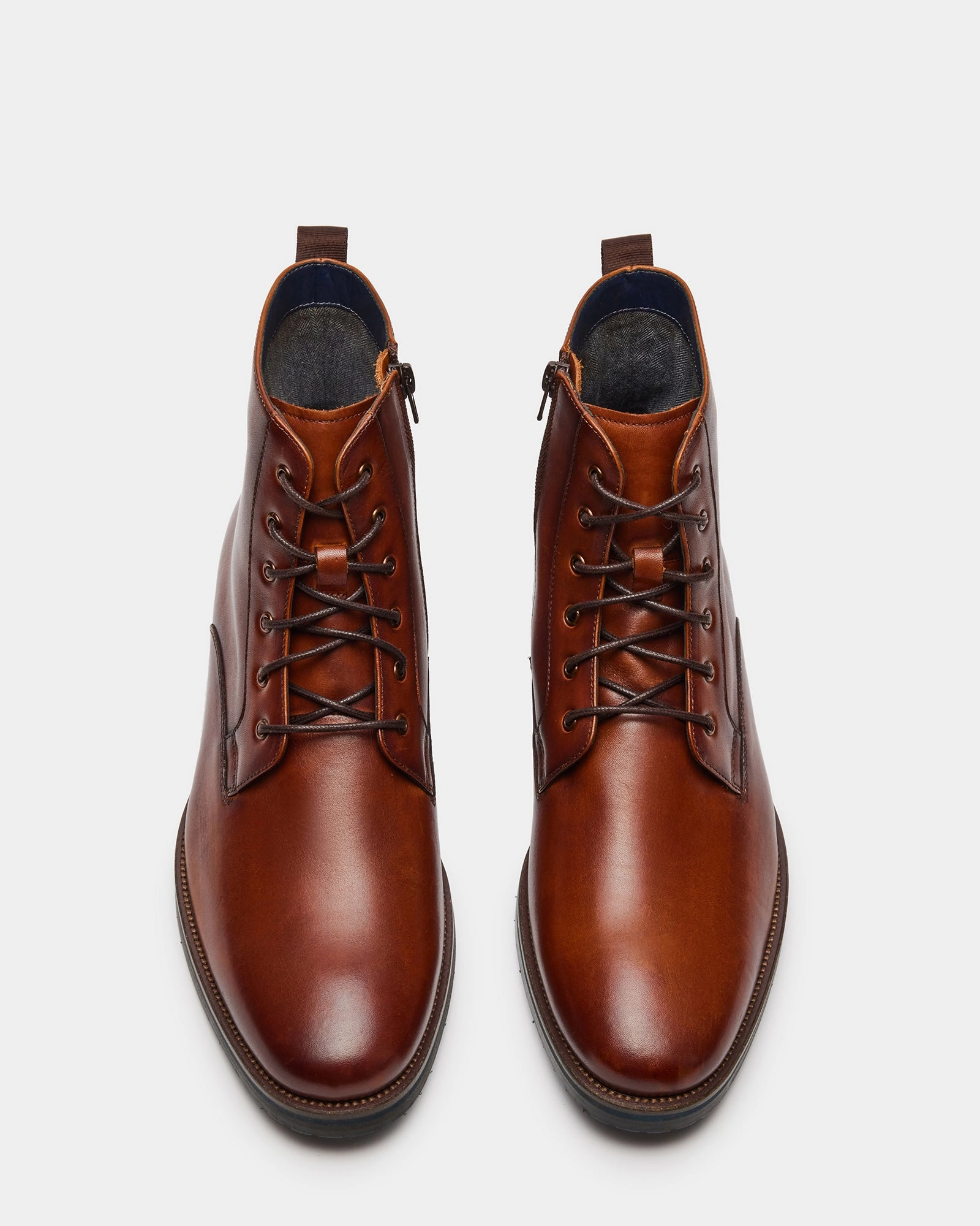 Moly Tall Combat Boots SIXTET TAN LEATHER