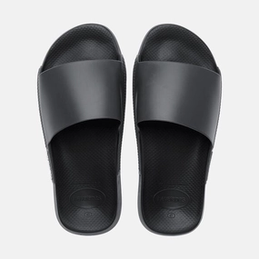 HAVAIANAS SLIDE CLASSIC - BLACK T Strap Flip Flops
