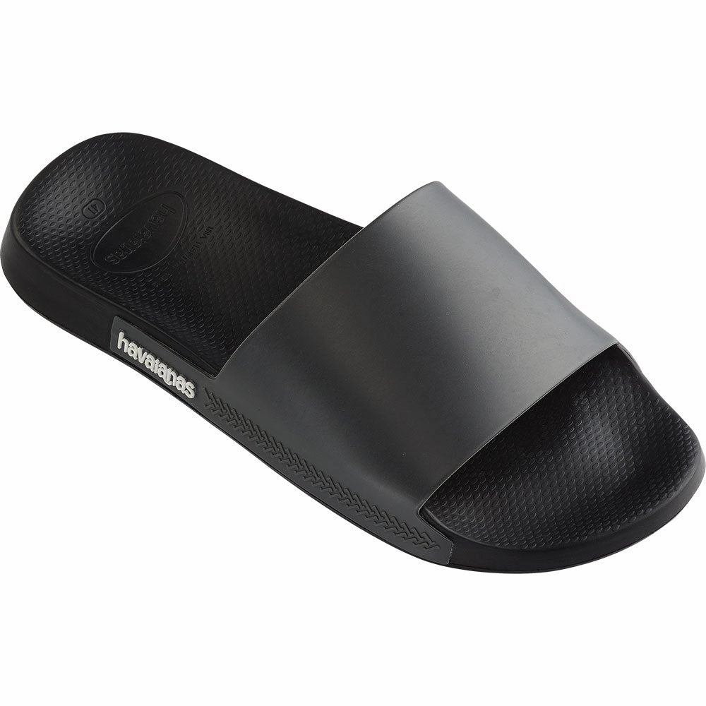 HAVAIANAS SLIDE CLASSIC - BLACK Flip Flops Dry Out Feet