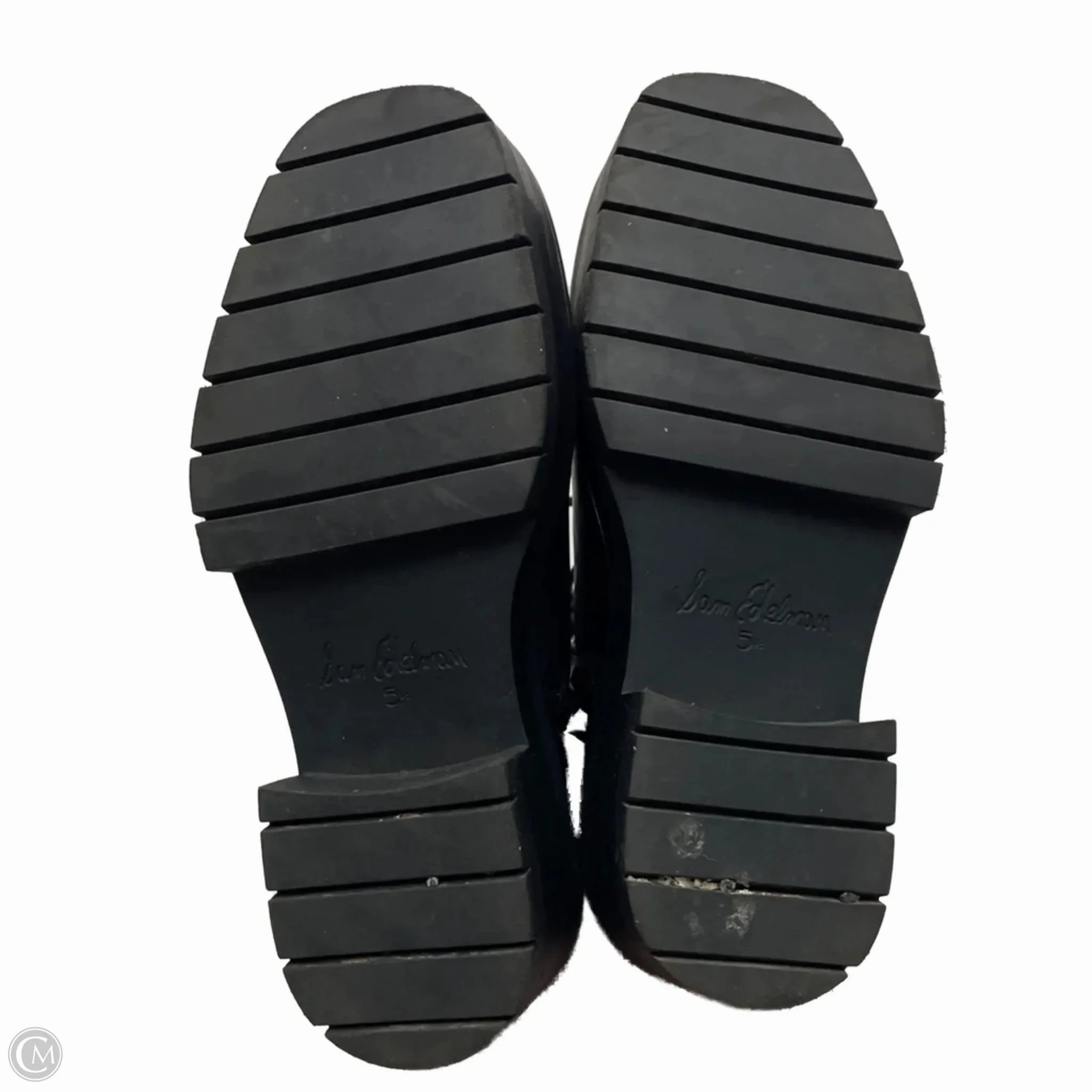 Boots Combat By Sam Edelman In Black & Gold, Size: 5.5 Cryo Combat Boot