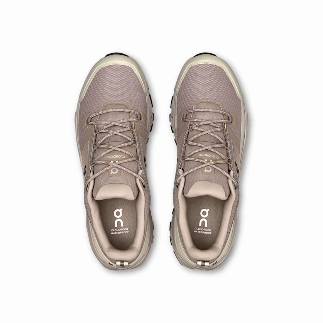 ON Mens Cloudrock Low Waterproof - Walking Waterproof Rain Shoe