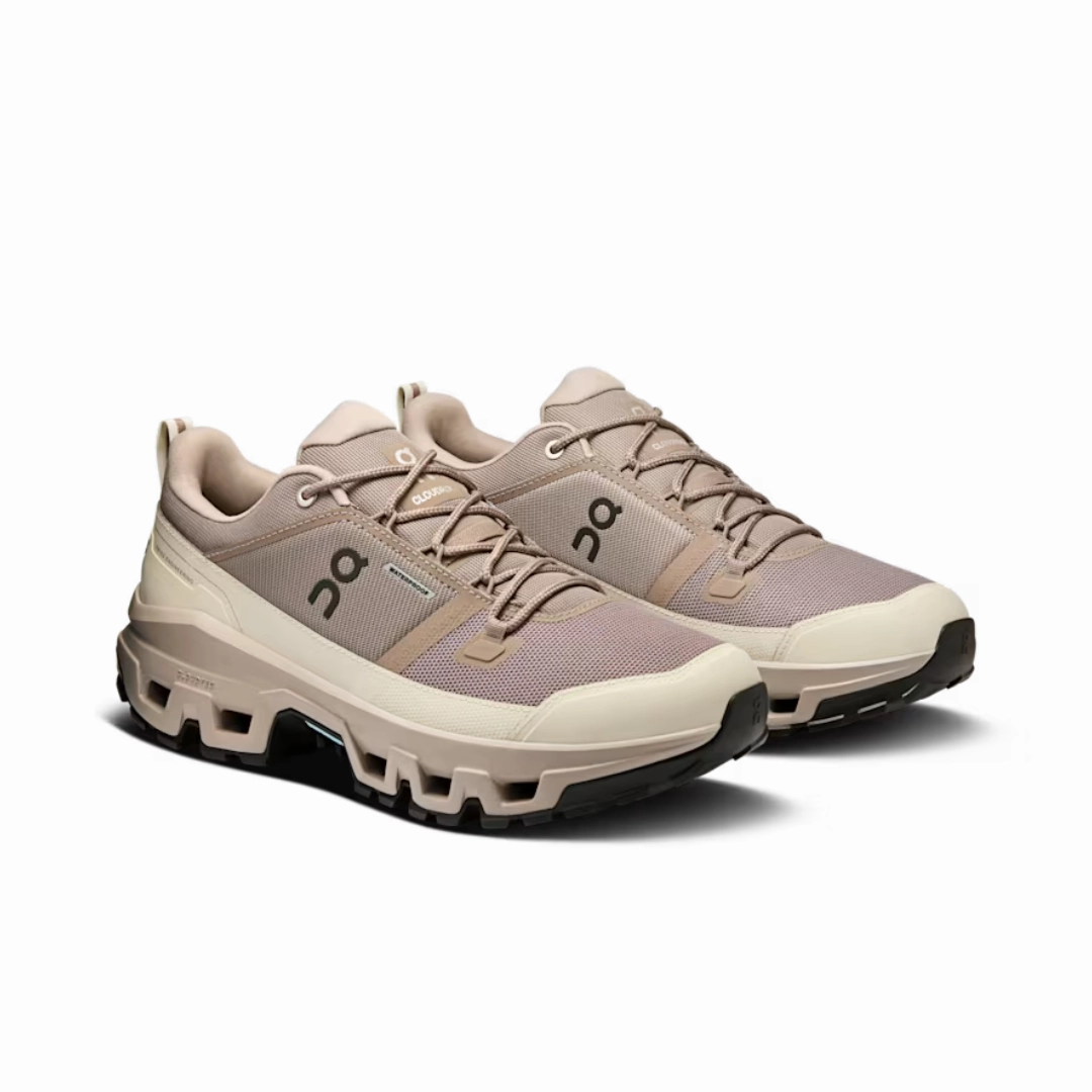 ON Mens Cloudrock Low Waterproof - Walking Waterproof Shoes Gore-tex