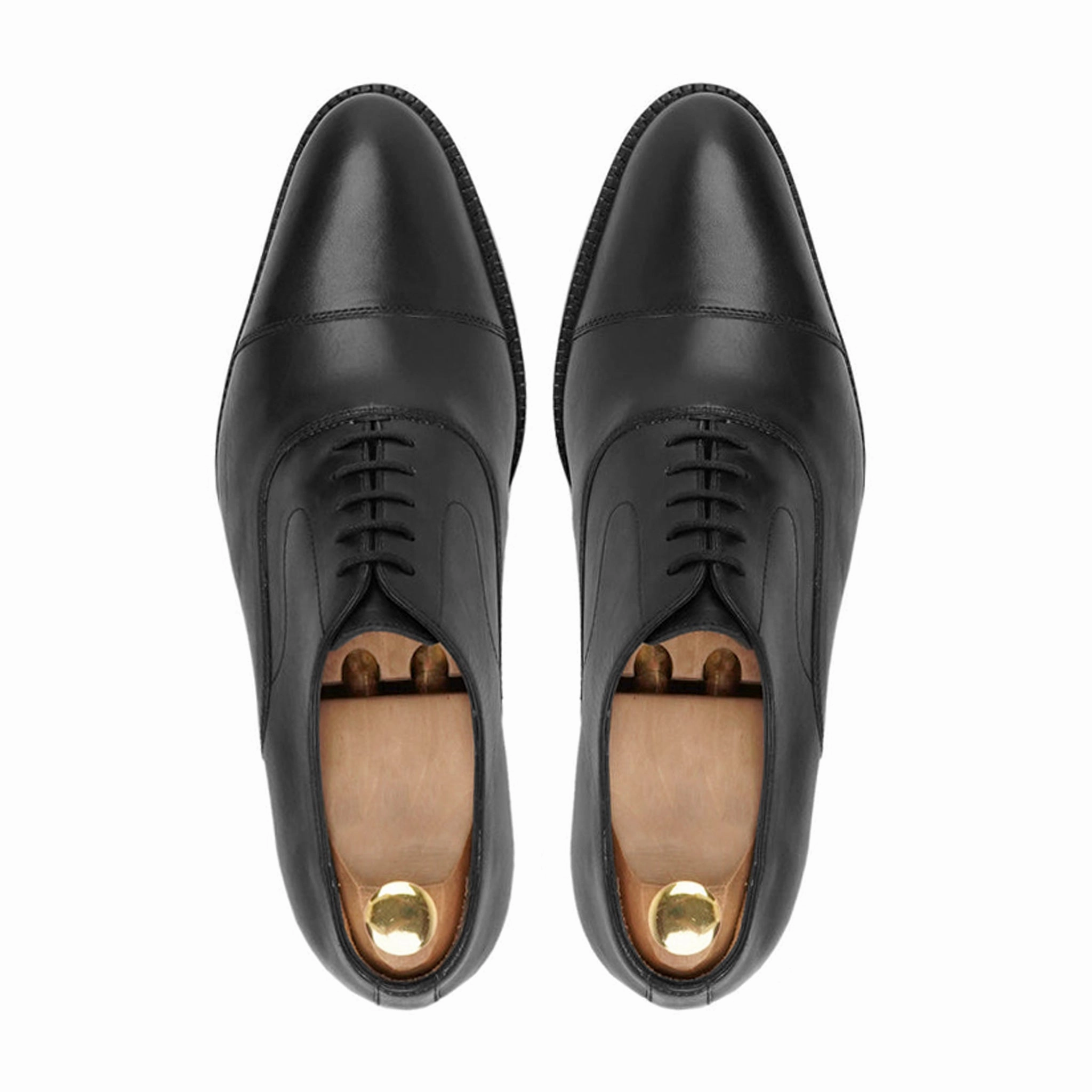 Best Oxford Dress Shoes Wickford - Men's Black Calf Leather Oxford Shoe