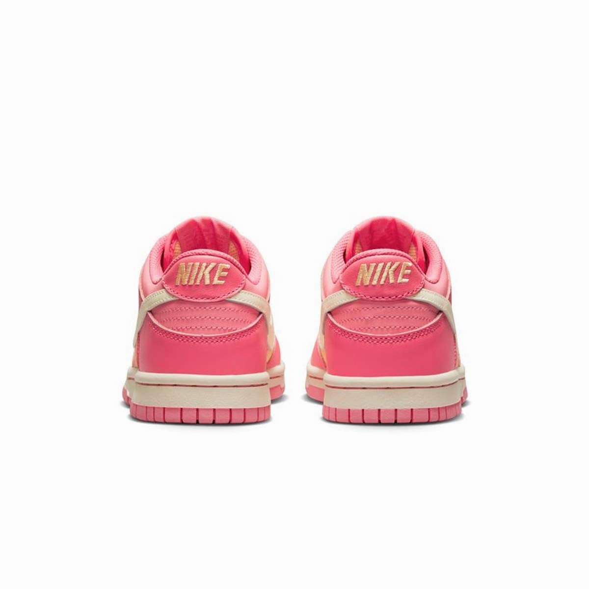 Dodgers Nike Shoes Kid's Dunk Low 'Strawberry Peach'