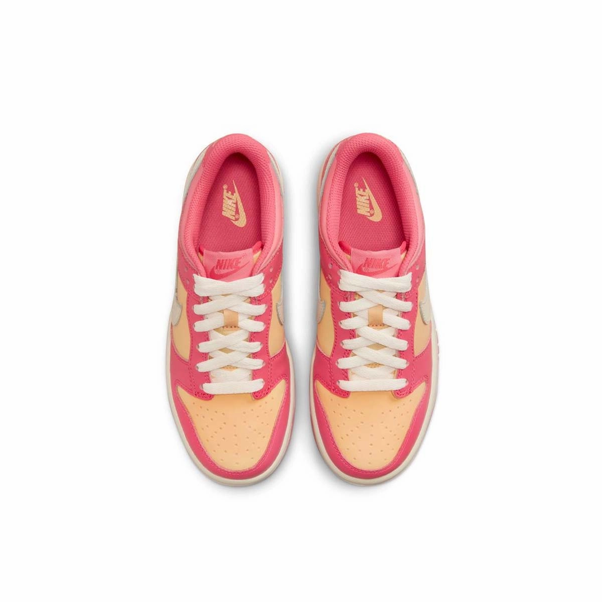 Kid's Dunk Low 'Strawberry Peach' Okstate Nike Shoes
