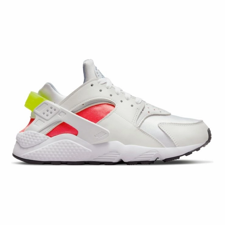 Nike Shoes On Sale Nike Women's Air Huarache Shoes - White / Bright Crimson / Black / Volt