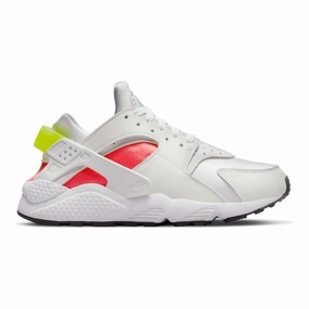Nike Air Max Tn Shoes Nike Women's Air Huarache Shoes - White / Bright Crimson / Black / Volt
