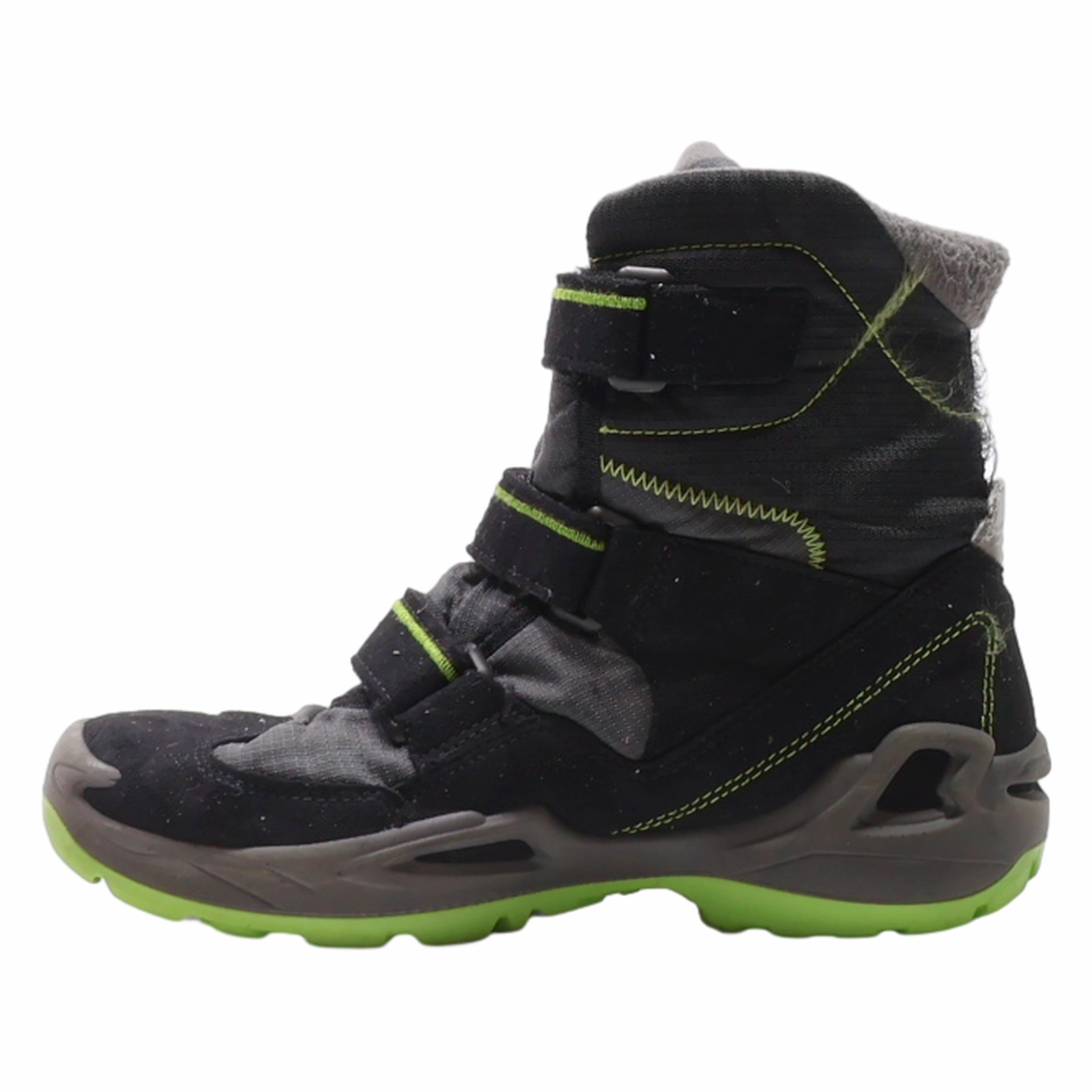 LOWA Snow Boots Grey Synthetic Womens UK 5.5 Vessi Snow Boots