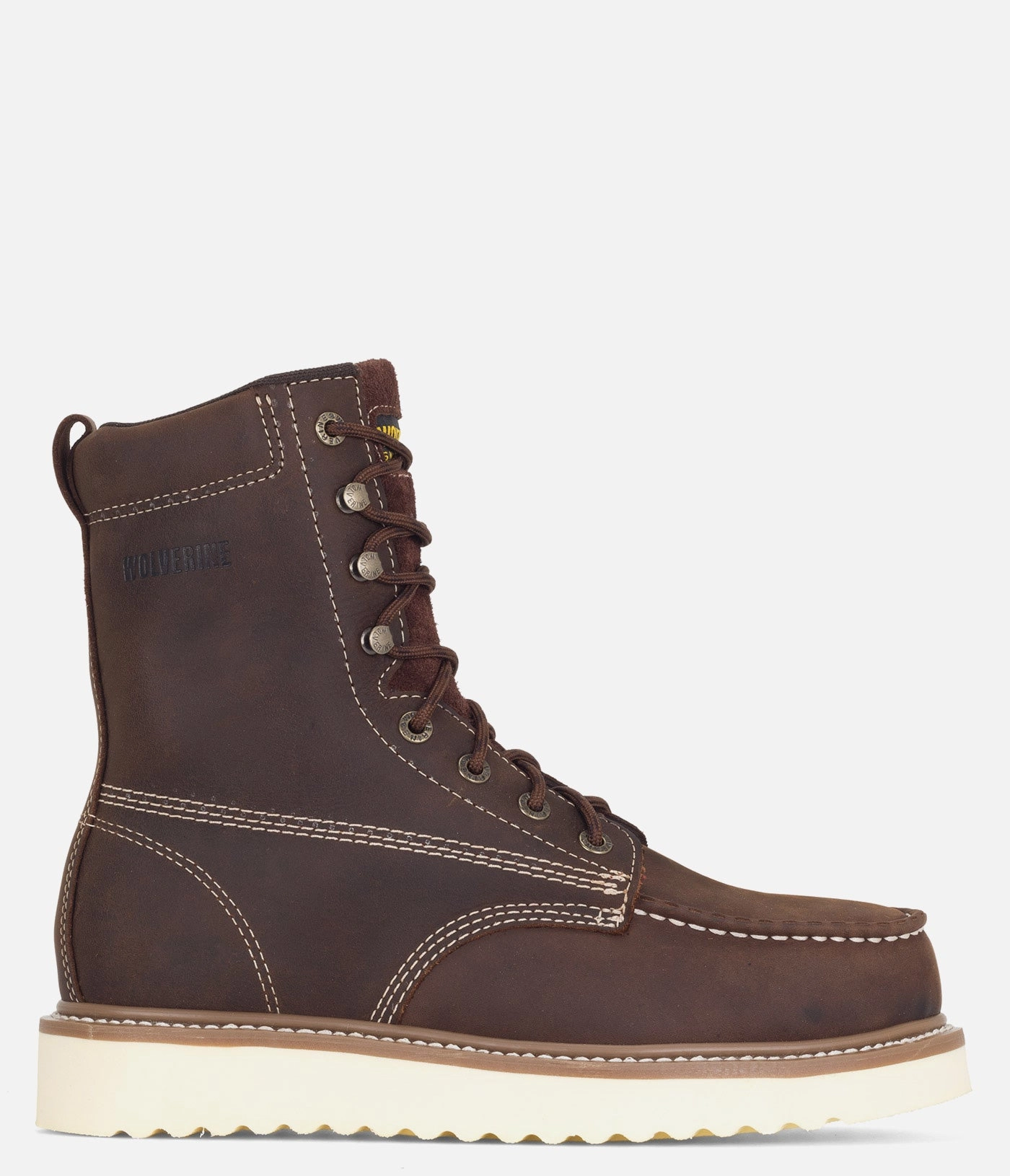 Comfortable Boho Boots Uk Wolverine Loader 8" Soft Toe Wedge Boot - Men