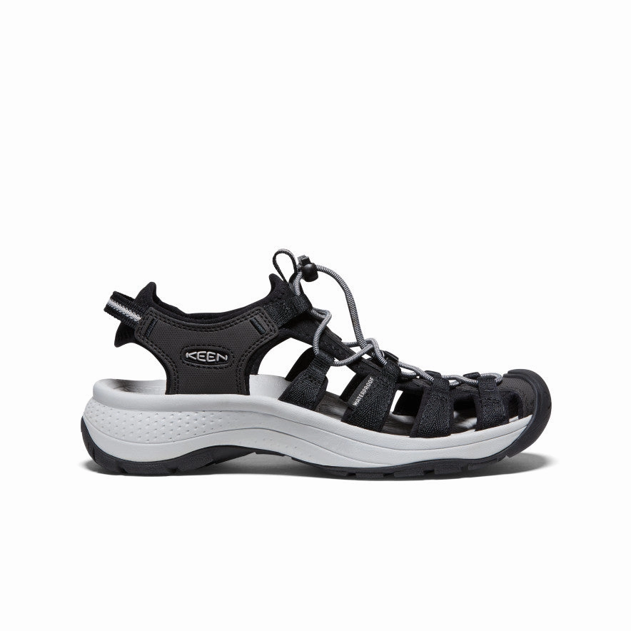 Women's Astoria West Sandal  |  Black/Grey Best All Round Trail Running Shoes