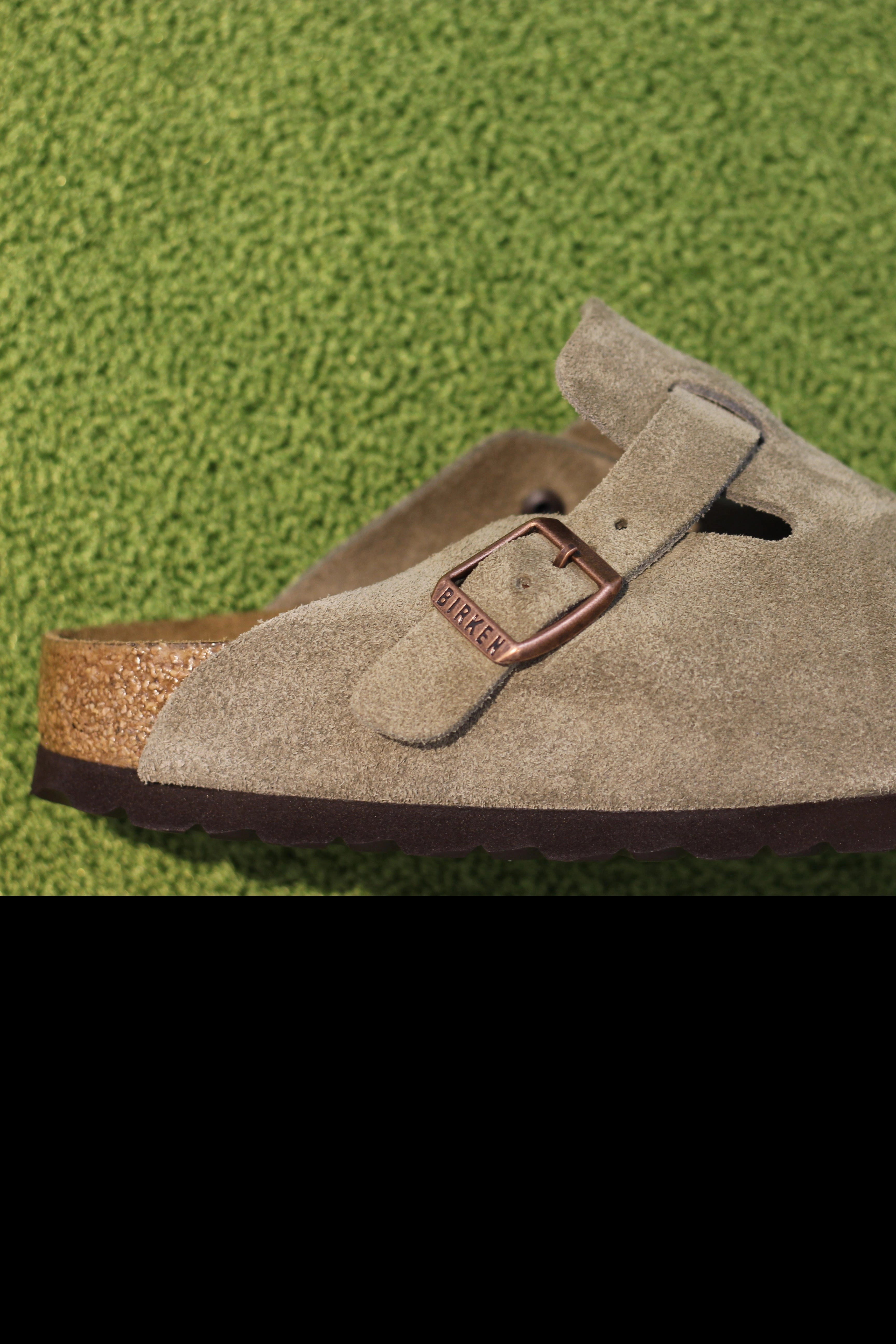 Slip-on  Slip-on Waterproof Boots  Slip-on Tennis Women's Boston Clog - Taupe Suede