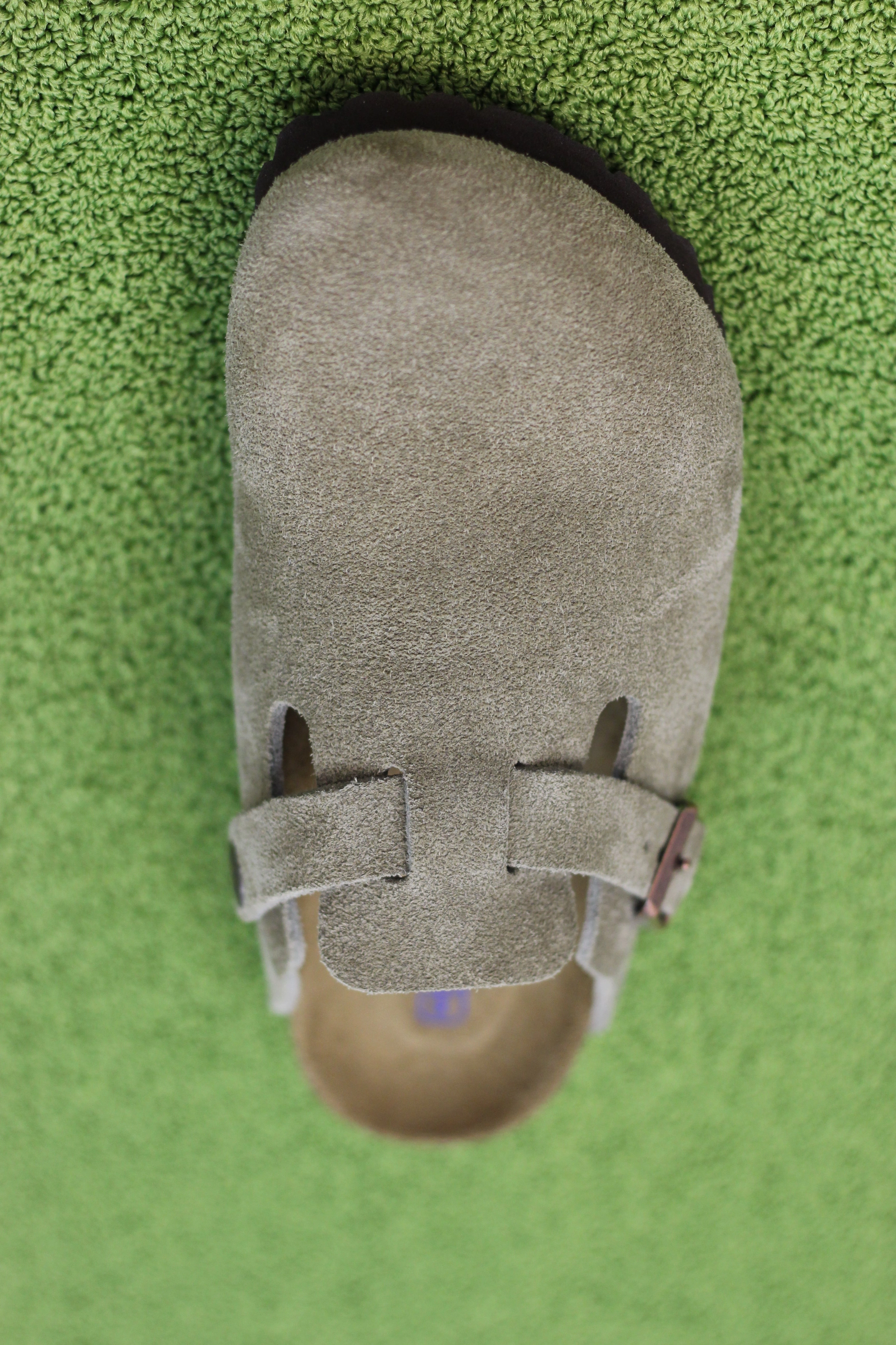 Slip On Old Skool Women's Boston Clog - Taupe Suede
