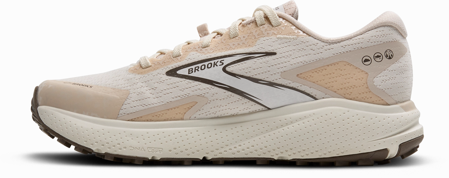 Women's Divide 5 (151 - Coconut/Almond Peach/Falcon) Trail Running Shoe Size Guide