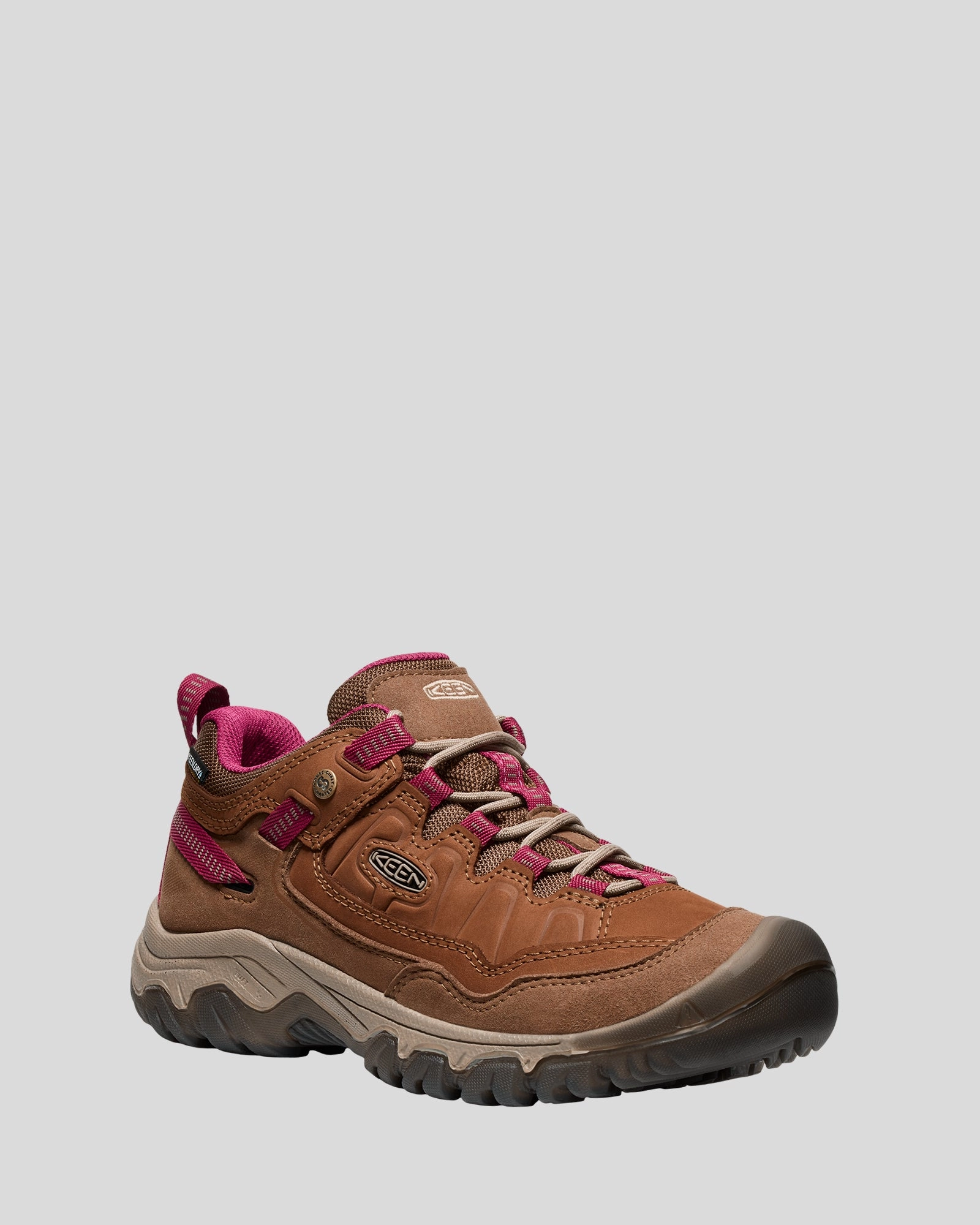 Women's Keen Targhee IV Waterproof Boots - Bison/Beaujolais New Balance 978 Hiking Boot