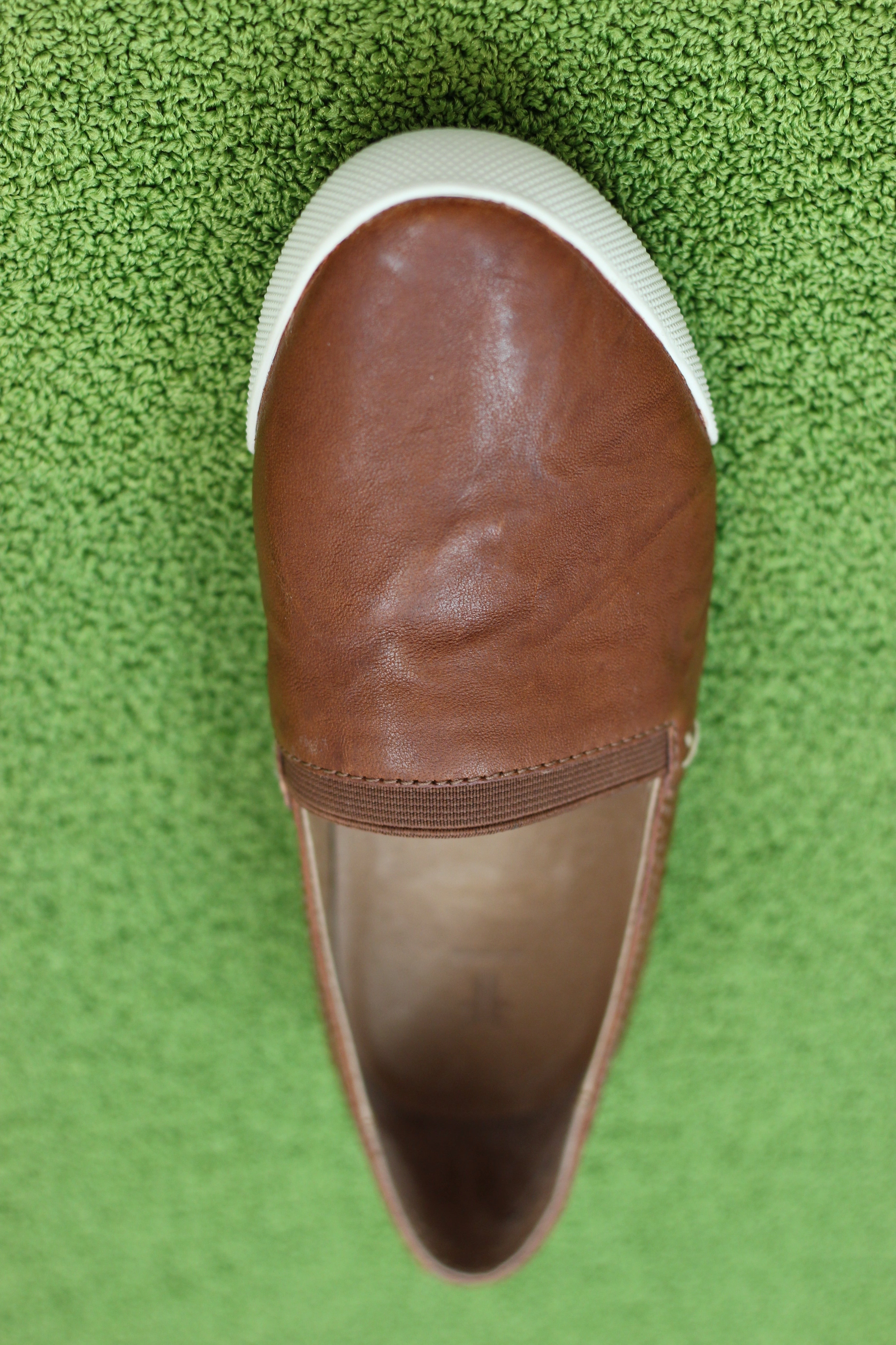 Bow Slip On Women's Melanie Slip on - Cognac Leather