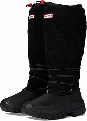 Women's Wanderer Tall Sherpa Snow Boots In Black Snow Boots Zelda Totk