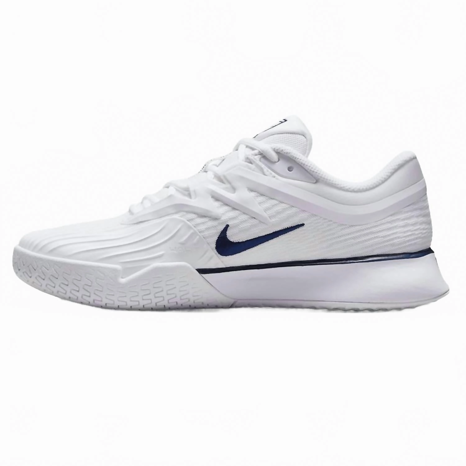 Tennis Shoes For Pronated Feet Women's Zoom Vapor Pro 3 Premium Hard Court Tennis Shoes In White/midnight Navy