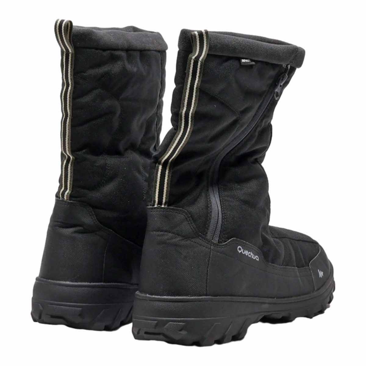 NOVADRY Snow Boots Black Canvas Mens UK 11 Adirondack Iii Waterproof Snow Boot