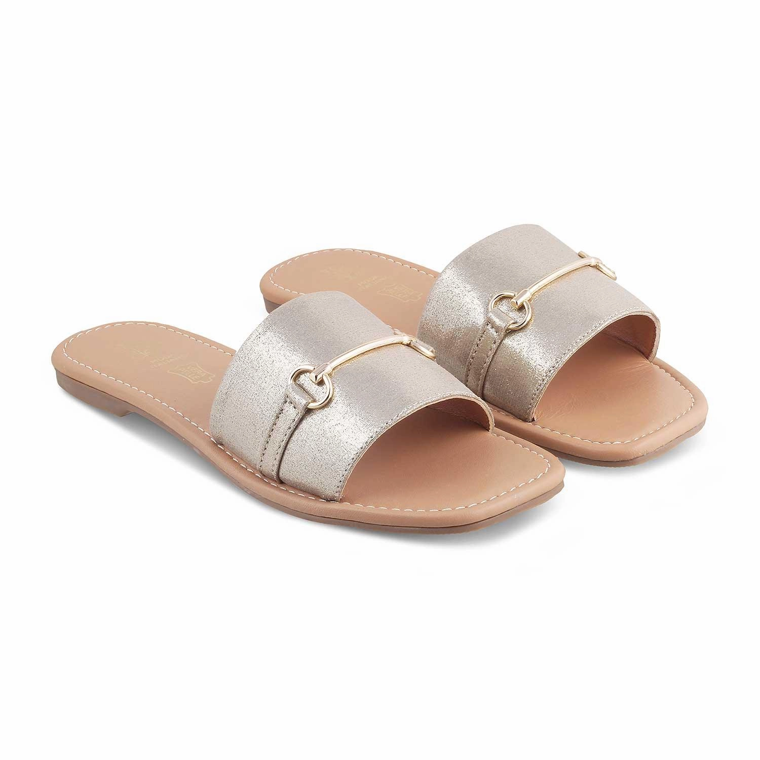 Size 3 Flat Shoes The Cari Champagne Women's Dress Flats Tresmode