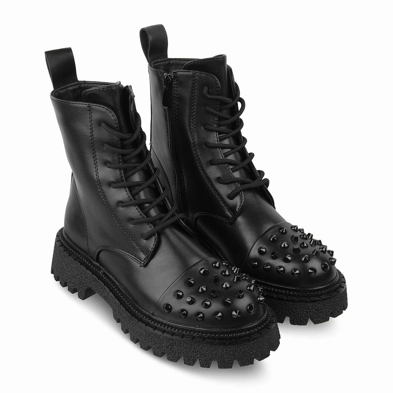 Step In Snowboard Boots The Forcay Black Women's Boots Tresmode