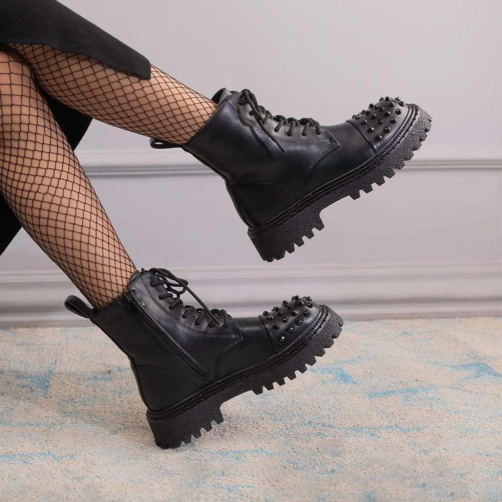 Waterproof Work The Forcay Black Women's Boots Tresmode