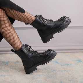 Snowflake Boots The Forcay Black Women's Boots Tresmode