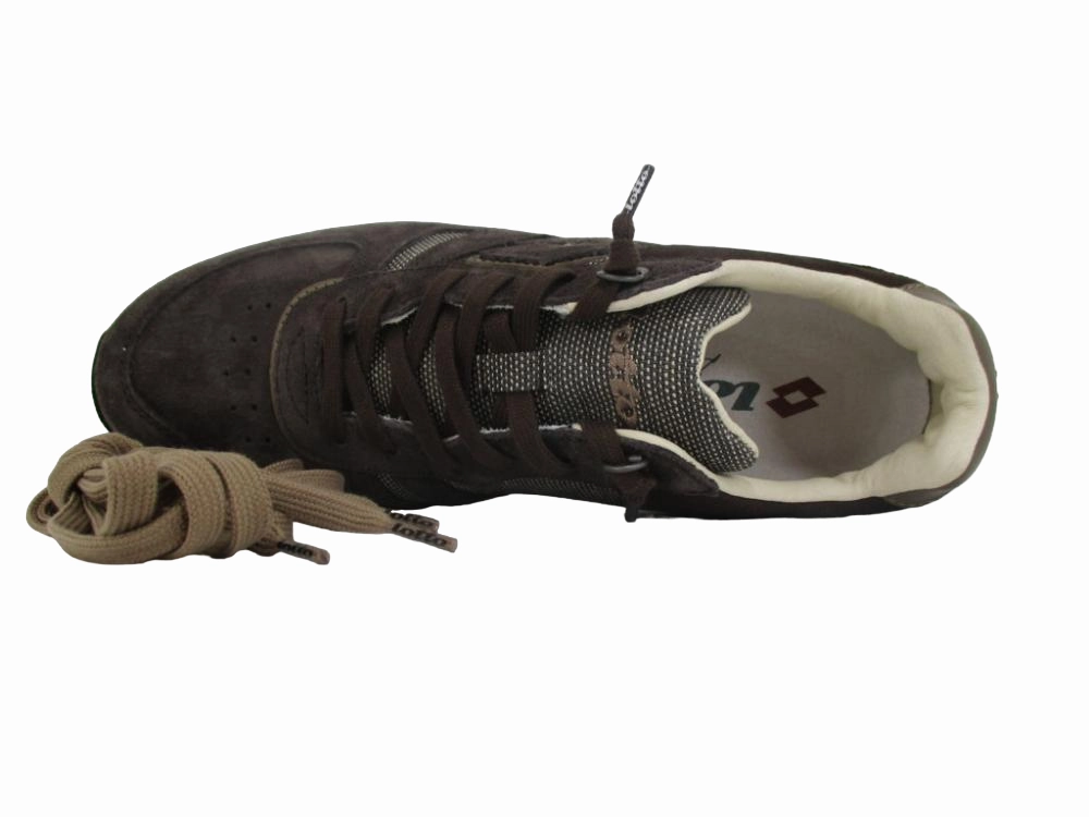 Cute Walking Sneakers Lotto Leggenda sneakers da uomo Osaka T0826 marrone