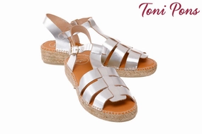 Flossy Espadrilles Tp Acres Silver